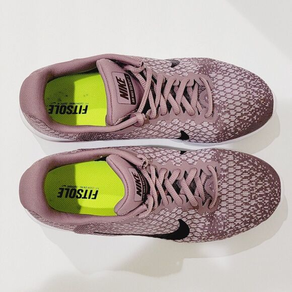 Nike Air Max Sequent 2 Running Shoes Women's Size 10.5 Taupe Grey Port Wine Plum - Picture 9 of 12